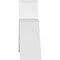 Ekena Millwork Archdale Architectural Grade PVC Gable Bracket, 108"W x 18"H x 6"D x 6"F, 4/12 Pitch GBP108X18X0606ARC00 - alternate 3
